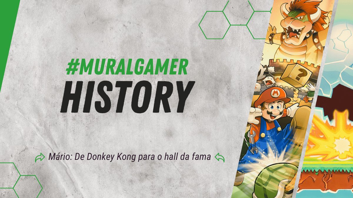 Mario: De Donkey Kong para o hall da fama