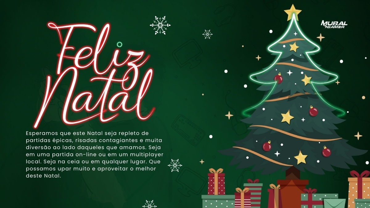 Feliz Natal Gamer: Um Salve Especial da Comunidade MuralGamer!
